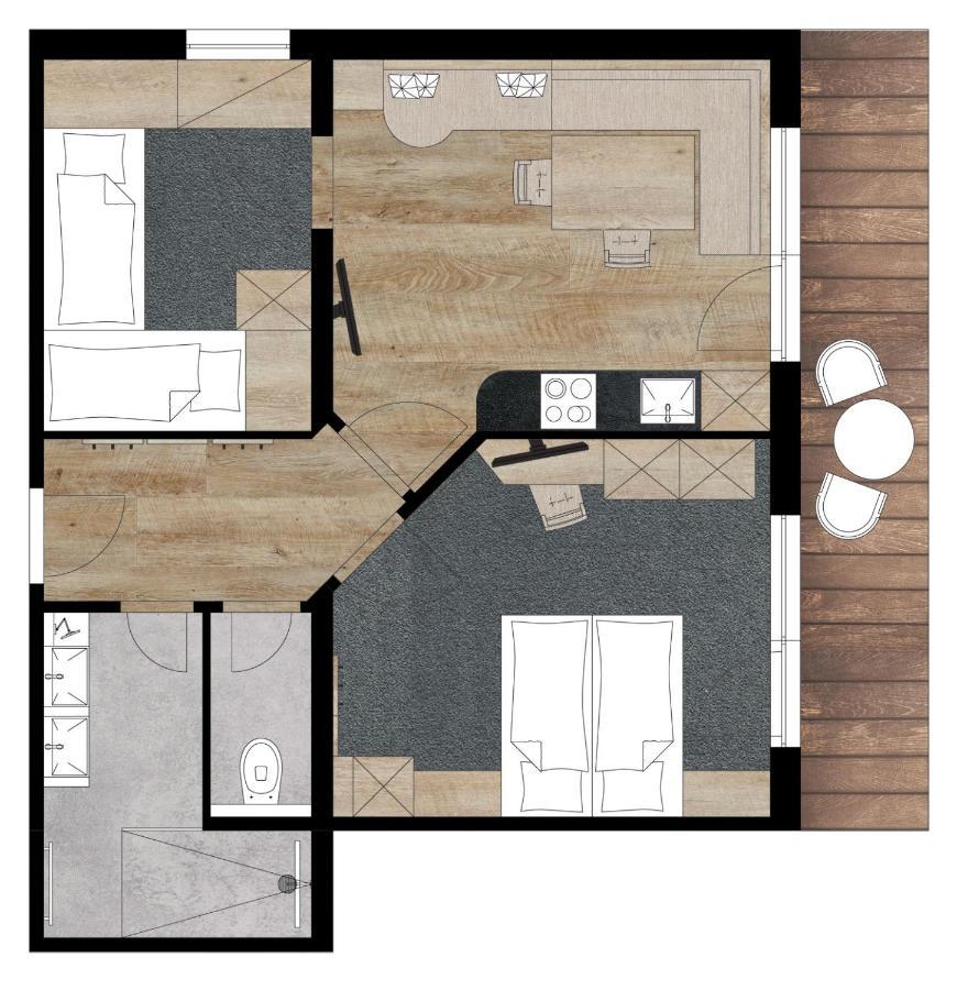 Haus Kreidl Apartment Tux Exterior foto